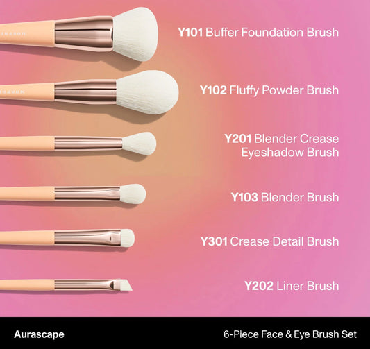 Morphe Aurascape Face & Eye Brush Set