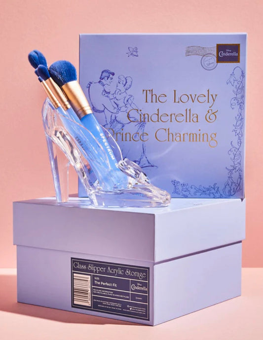 SPECTRUM, Cinderella Midnight Dreamer Brush Set & Glass Slipper Bundle