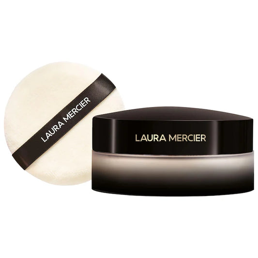 Laura Mercier, Jumbo Translucent Loose Setting Powder & Velour Puff