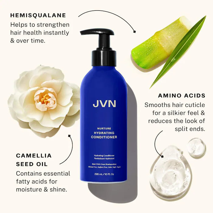 JVN, Ultimate Moisture &amp; Frizz Control Hair Styling Set