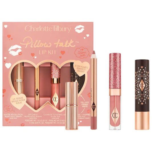Charlotte Tilbury, Pillow Talk Lip Wardrobe Set