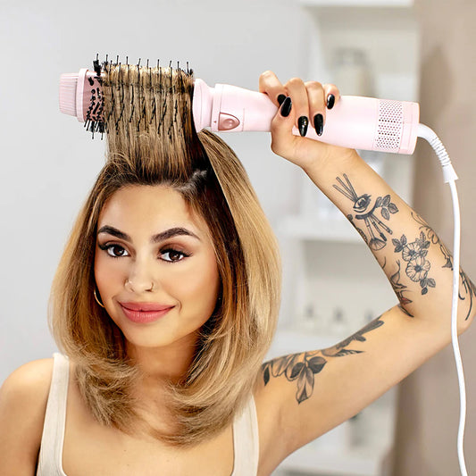 BEACHWAVER BLOW BRUSH - PINK ROSEGOLD