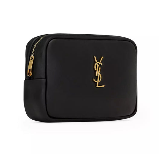 Yves Saint Laurent, Cassandre Mini Cosmetic Pouch In Lambskin