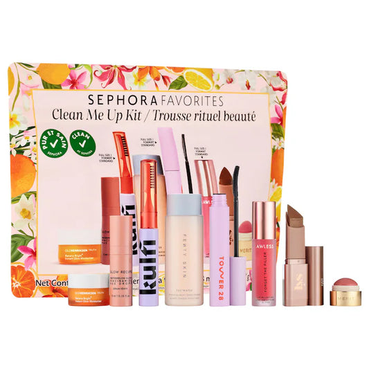 Sephora Favorites, Clean Me Up Makeup and Skincare Value Set