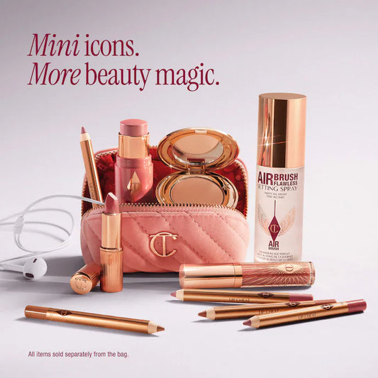 Charlotte Tilbury, Mini Pillow Talk Makeup Charm Bag