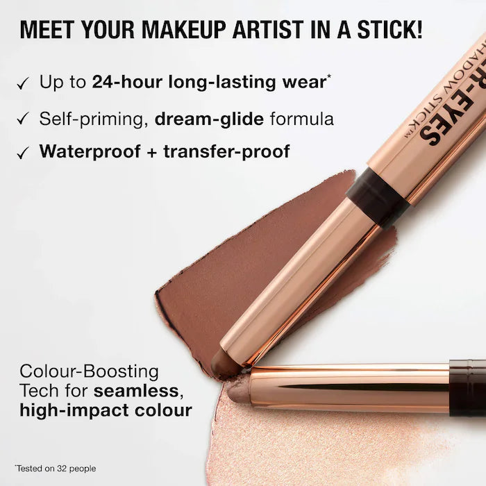 Charlotte Tilbury, Exagger-Eyes Waterproof Eyeshadow Stick