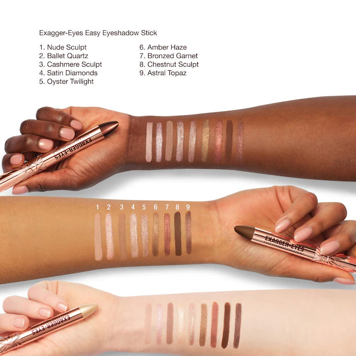Charlotte Tilbury, Exagger-Eyes Waterproof Eyeshadow Stick