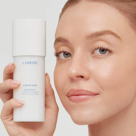 LANEIGE, Cream Skin Refillable Toner & Moisturizer with Ceramides and Peptides