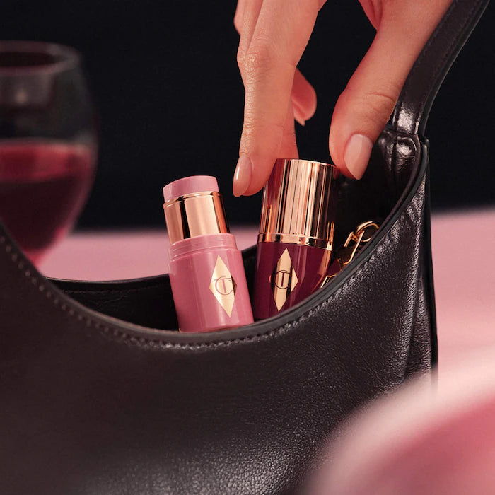 Charlotte Tilbury, Unreal Lip + Cheek Glow Blush Stick with Hyaluronic Acid