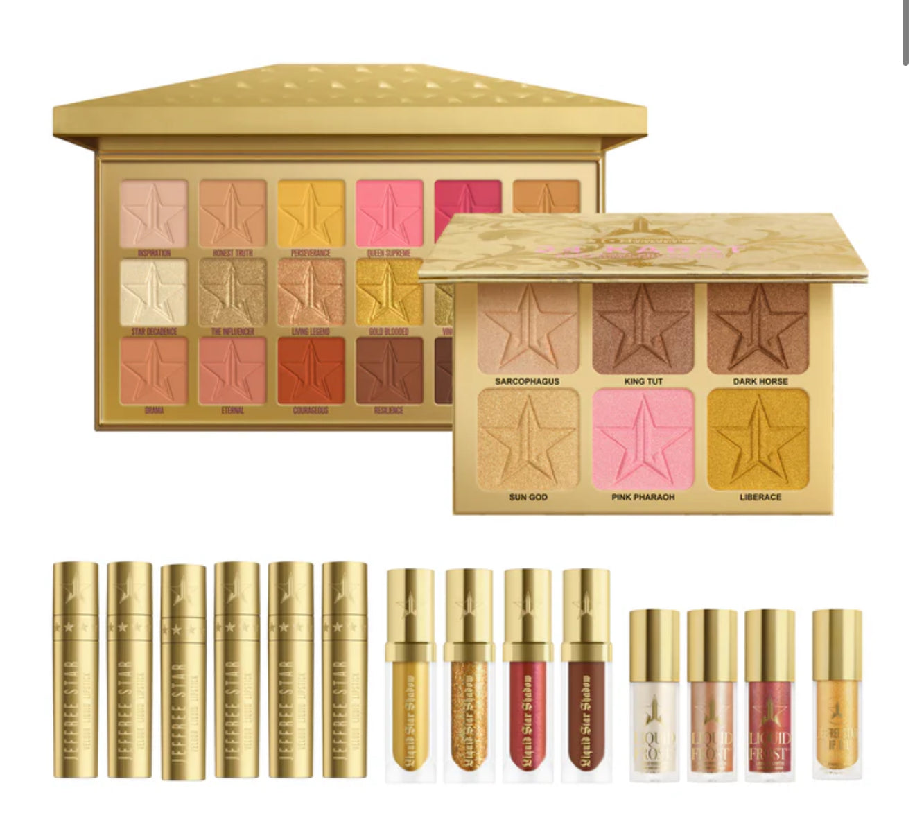 Jeffree Star Cosmetics, Gold Ultimate Bundle