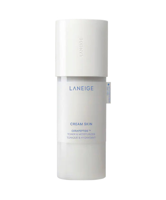 LANEIGE, Cream Skin Refillable Toner & Moisturizer with Ceramides and Peptides