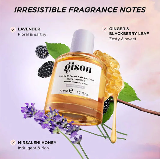 Gisou, Lavender Berry Honey Infused Hair Perfume