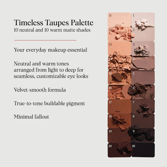 HUNG VANNGO BEAUTY, Timeless Taupes Color Story Eyeshadow Palette