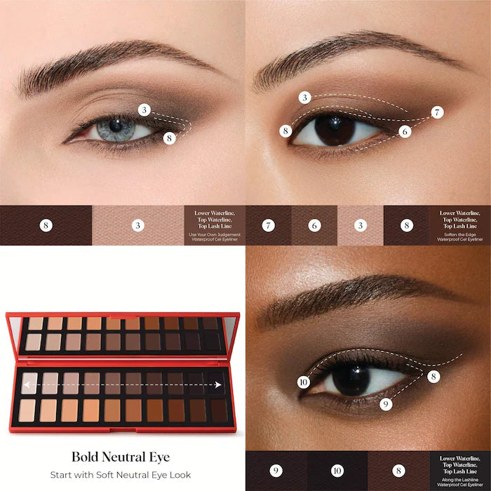 HUNG VANNGO BEAUTY, Timeless Taupes Color Story Eyeshadow Palette