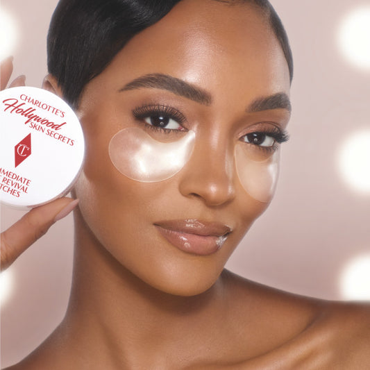 CHARLOTTE TILBURY, CHARLOTTE’S HOLLYWOOD SKIN SECRETS IMMEDIATE EYE REVIVAL PATCHES 60 EYE PATCHES