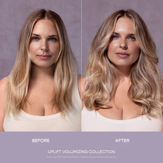 Vegamour UPLIFT Volumizing Styling Foam for Fine, Flat Hair,