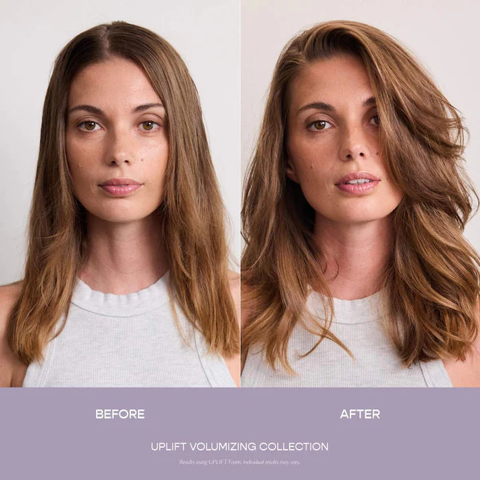 Vegamour UPLIFT Volumizing Styling Foam for Fine, Flat Hair,
