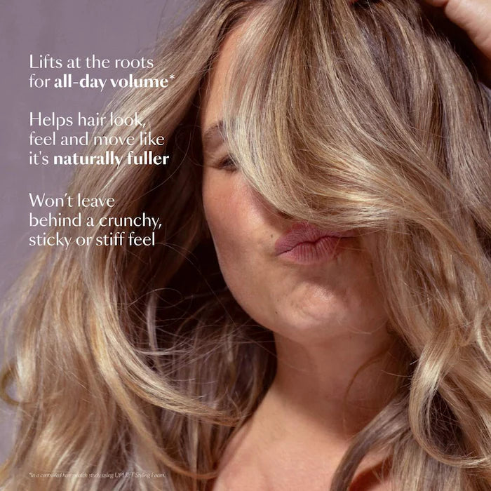 Vegamour UPLIFT Volumizing Styling Foam for Fine, Flat Hair,