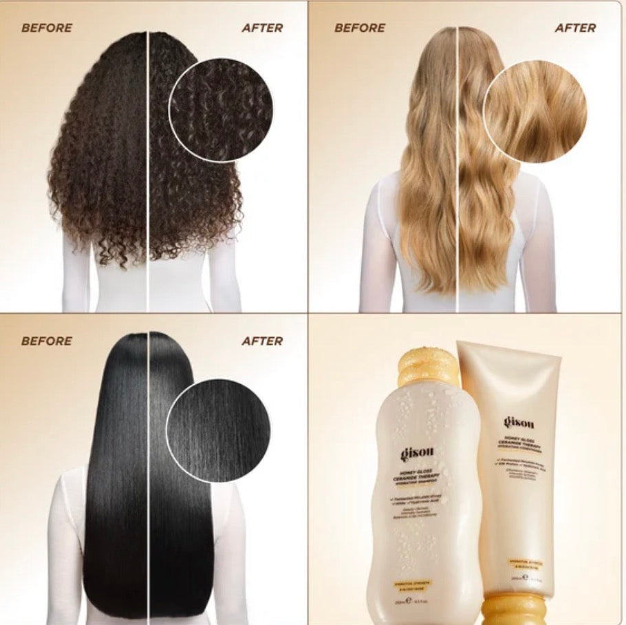 GISOU, HONEY GLOSS WASH DAY KIT
