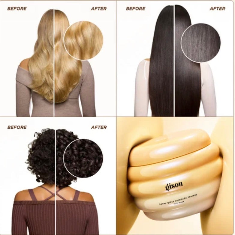 GISOU, HONEY GLOSS WASH DAY KIT