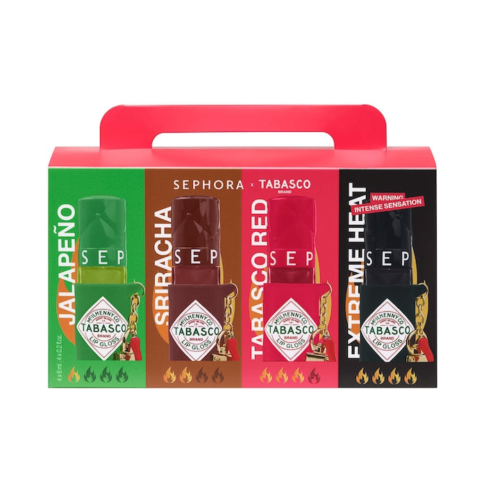 SEPHORA COLLECTION, Outrageous Plump Lip Gloss x Tabasco Set
