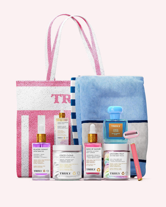 TRULY BEAUTY, Positano Summer, Italian-Inspired Body Care Routine + Accessories