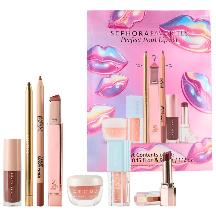 Sephora Favorites, Perfect Pout Makeup Lip Value Set