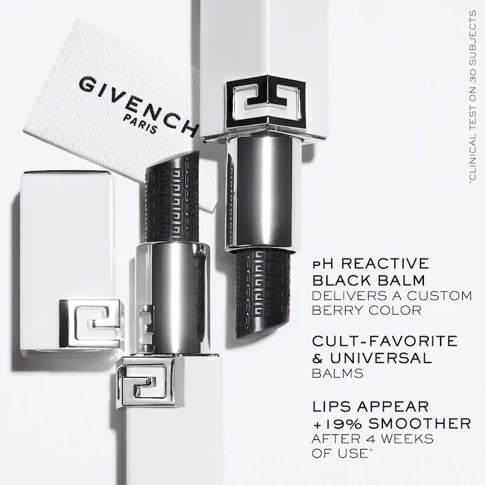 Givenchy, Le Rouge Hydra pH Reactive Black Lip Balm with Hyaluronic Acid and Peptides