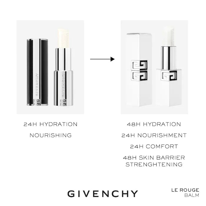 Givenchy, Le Rouge Hydra Lip Balm with Hyaluronic Acid and Peptides