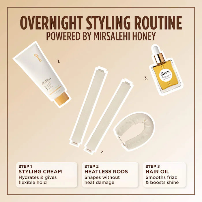 Gisou, Overnight Styling Set