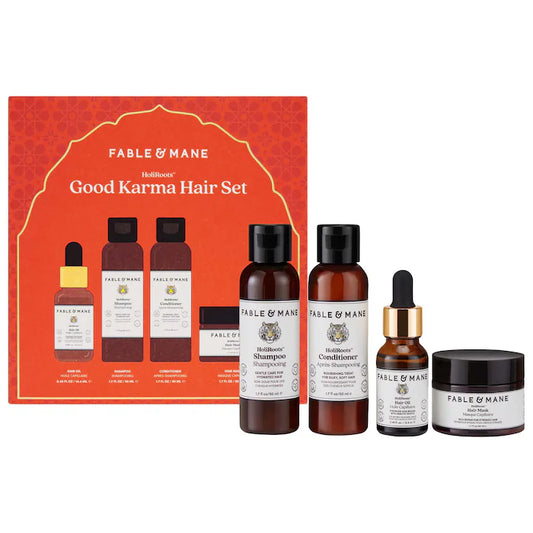 Fable & Mane, HoliRoots™ Good Karma Hair Set