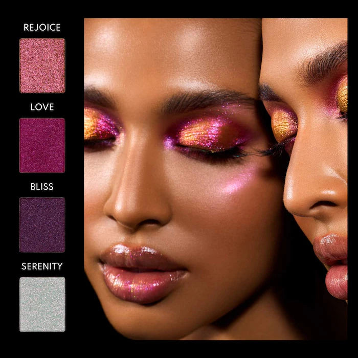 Danessa Myricks Beauty LIGHTWORK VI The Freedom Palette: Magnetic, Customizable, Stackable Palette with Illuminating Pigments for Eyes, Face & Lips