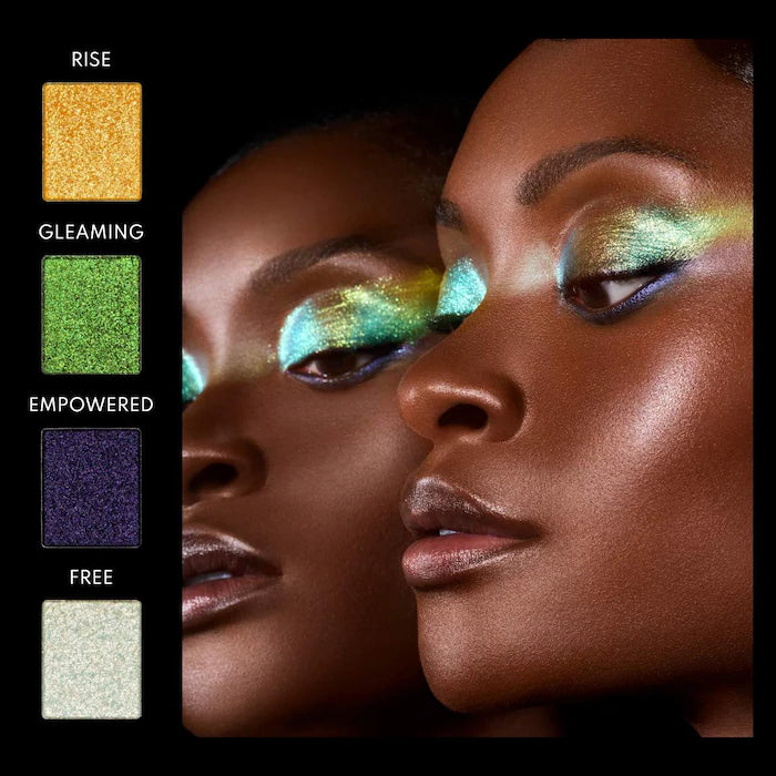 Danessa Myricks Beauty LIGHTWORK VI The Freedom Palette: Magnetic, Customizable, Stackable Palette with Illuminating Pigments for Eyes, Face & Lips