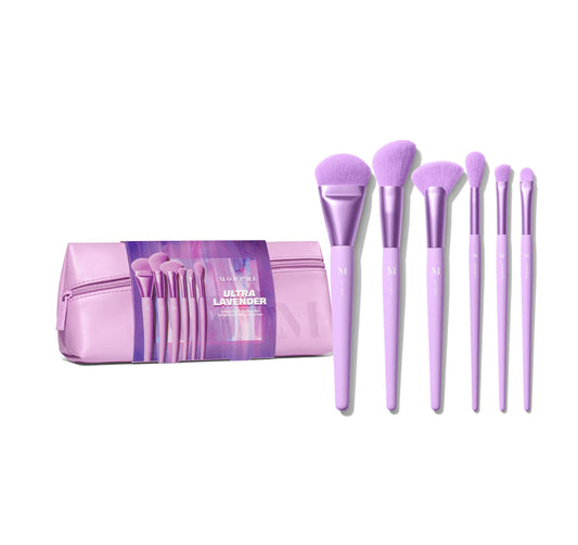MORPHE, ULTRALAVENDER 6-PIECE FACE & EYE BRUSH SET