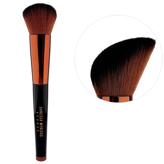 Danessa Myricks Beauty, Yummy Face 1.0 All Over Complexion Brush - For Foundation, Blush, Bronzer & Powder