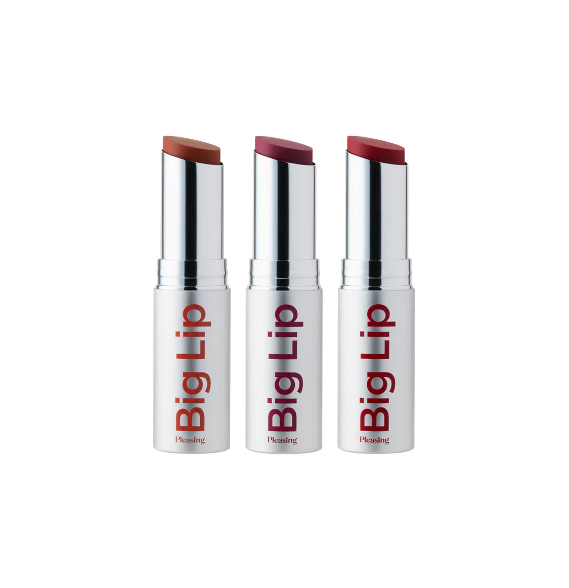 PLEASING, The Big Lip + Cheek Tint Trio Set