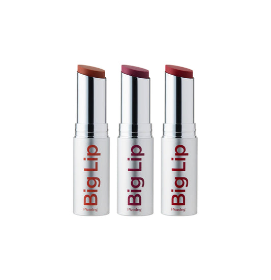 PLEASING, The Big Lip + Cheek Tint Trio Set