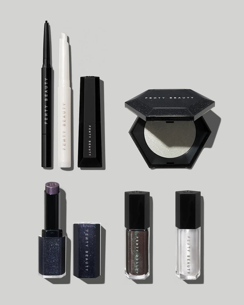 FENTY BEAUTY, MIDNIGHT DIAMONDS COLLECTION 5-PIECE BUNDLE