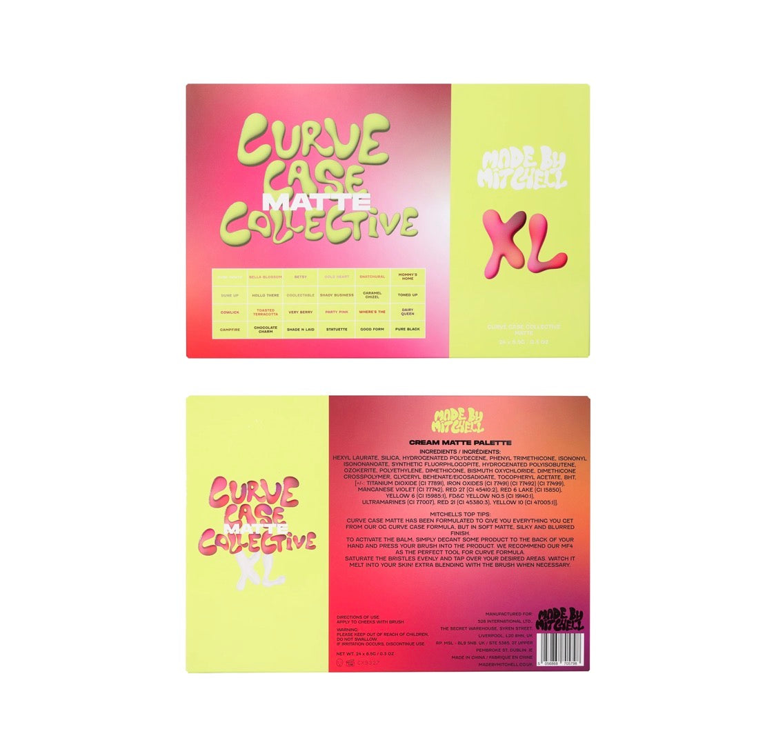 MADE BY MITCHELL, Curve Case XL Matte - Colour Is Back
