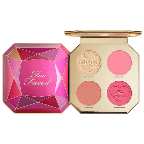 Too Faced Jewel Crush Blush & Highlighter Face Palette – Beauty