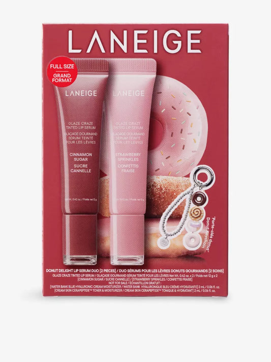 LANEIGE Donut Delight Lip Serum Duo Set