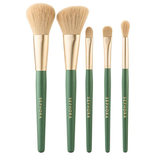 SEPHORA COLLECTION, SEAWEED INFUSED VEGAN MAKEUP BRUSH SET