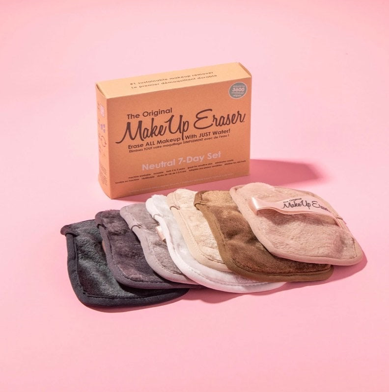 THE ORIGINAL MAKEUP ERASER, NEUTRAL 7 DAY SET