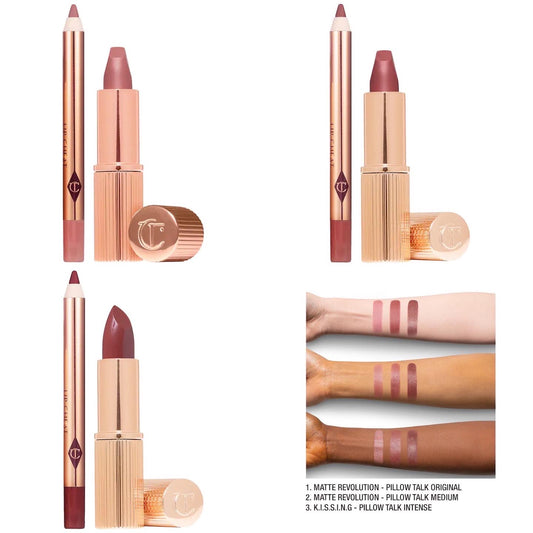 CHARLOTTE TILBURY, MINI PILLOW TALK LIPSTICK LINER SET