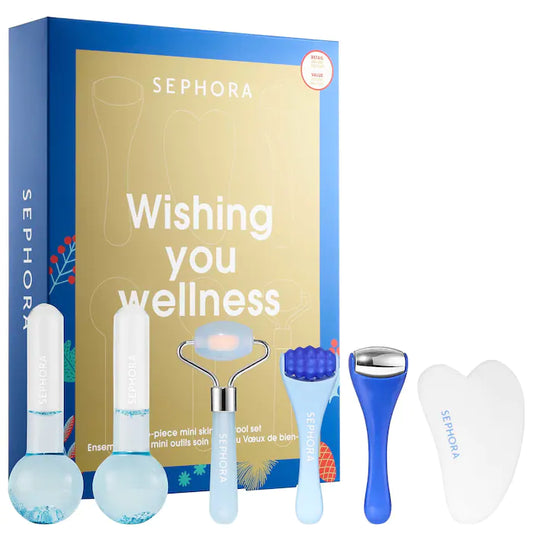SEPHORA COLLECTION, MINI WISHING YOU WELLNESS 6 PIECE SKINCARE GIFT SET
