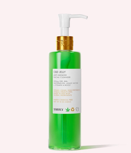 TRULY BEAUTY, CBD JELLY ANTI BLEMISH FACIAL CLEANSER