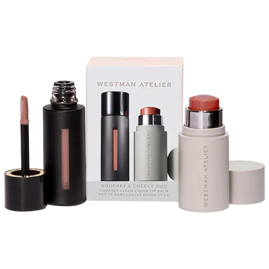 Westman Atelier Squeaky and Cheeky Duo Lip and Cheek Holiday Gift Set
