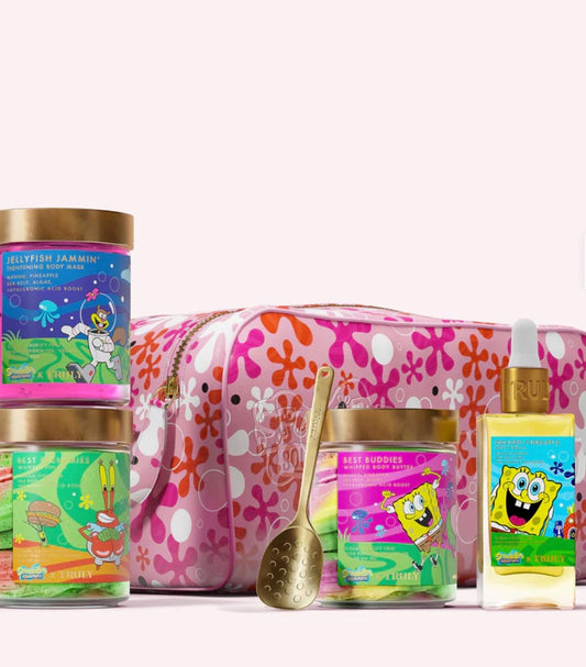 TRULY BEAUTY, HYDRATING SUMMER SET, SUMMERY SPONGEBOB INSPIRED SKIN CARE