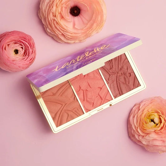 TARTE, TARTELETTE BLUSH IN BLOOM AMAZONIAN CLAY CHEEK PALETTE