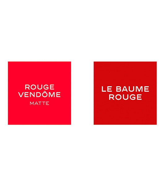 LA BOUCHE ROUGE, THE PARISIAN REDS 3 PIECE REFILLABLE LIPSTICK SET